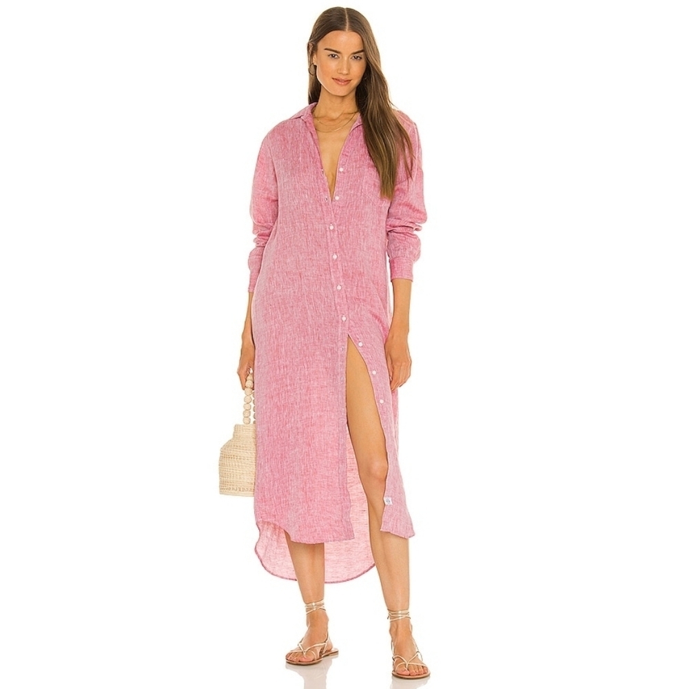 Frank & Eileen Rory Linen Shirtdress